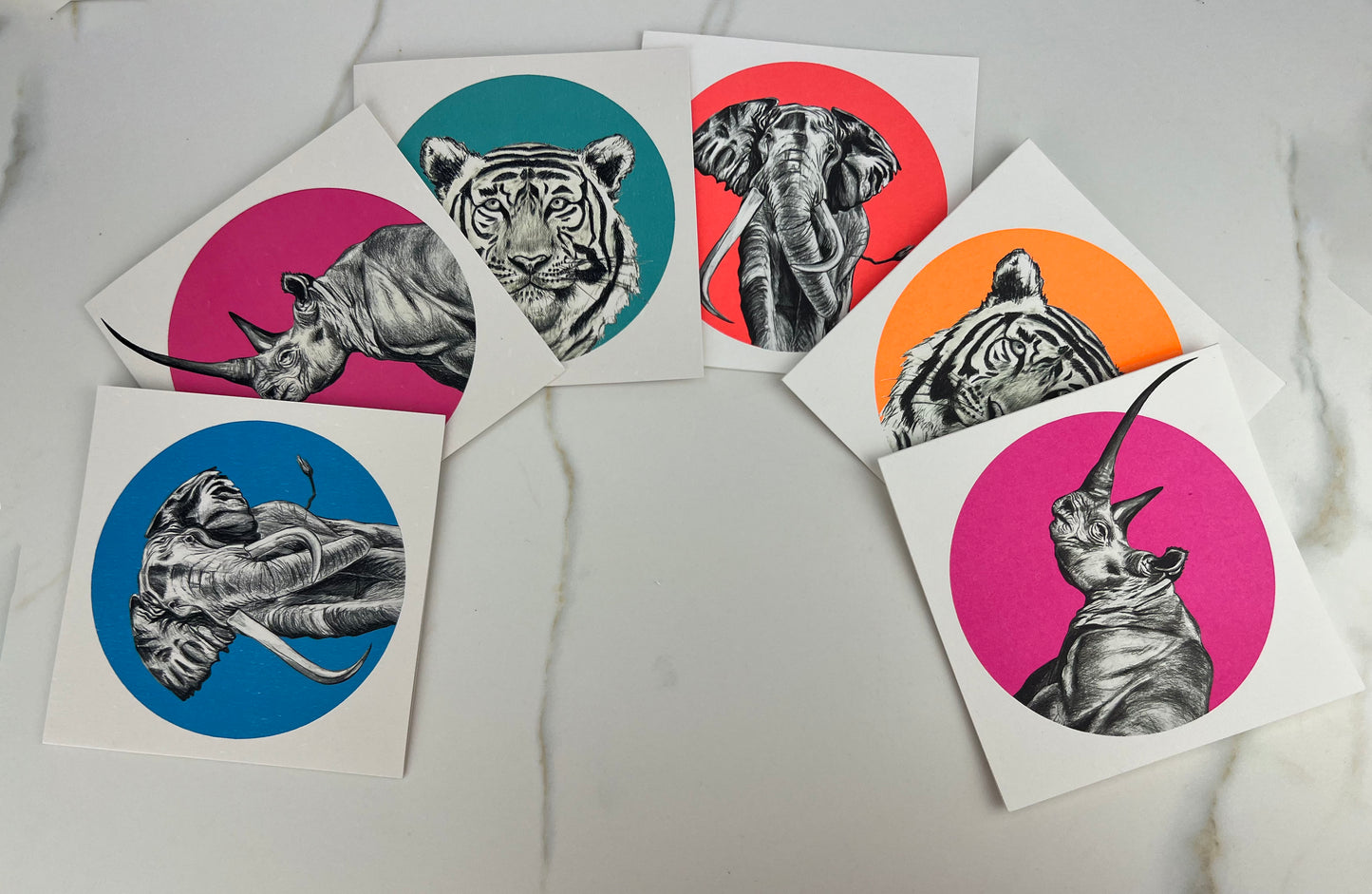 Wildlife Cards (Set of 6)